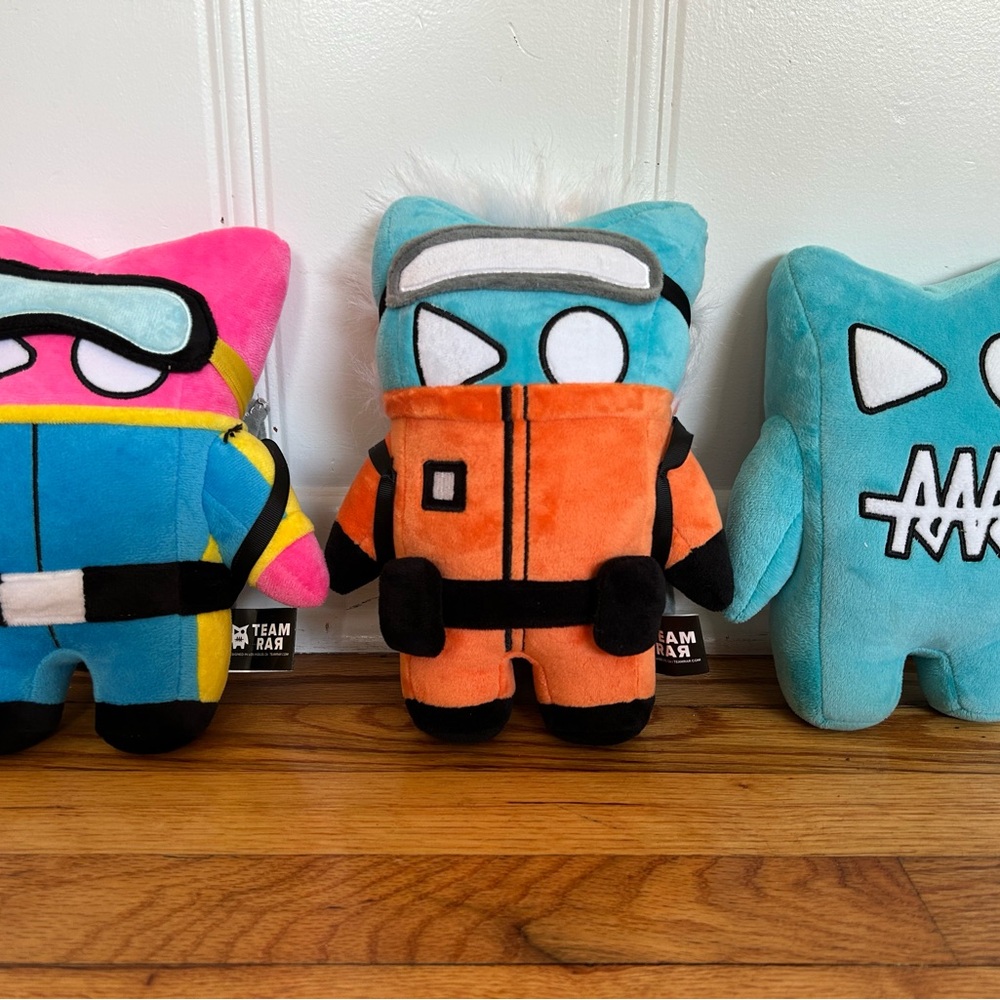 Team RAR Monster Plushies YouTube Carter